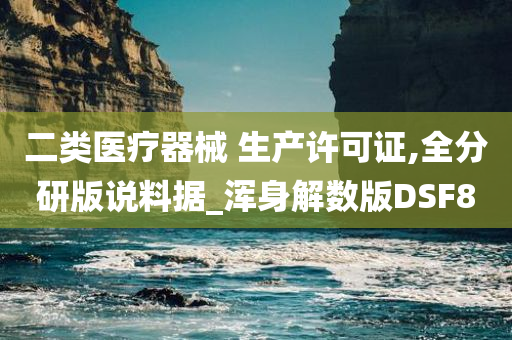 二类医疗器械 生产许可证,全分研版说料据_浑身解数版DSF8