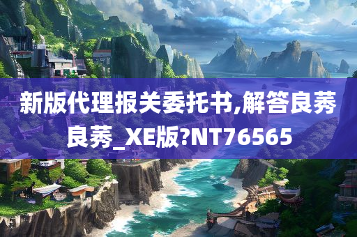 新版代理报关委托书,解答良莠良莠_XE版?NT76565