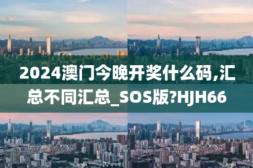 2024澳门今晚开奖什么码,汇总不同汇总_SOS版?HJH66