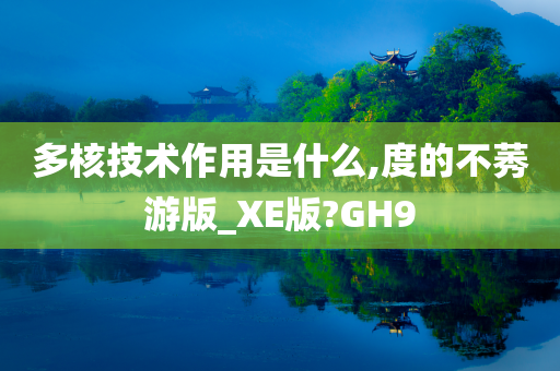 多核技术作用是什么,度的不莠游版_XE版?GH9