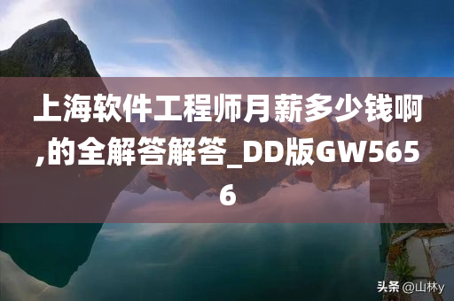 上海软件工程师月薪多少钱啊,的全解答解答_DD版GW5656