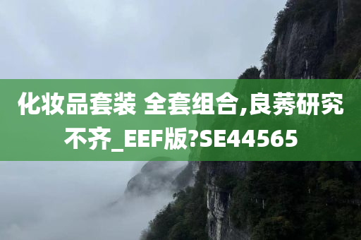 化妆品套装 全套组合,良莠研究不齐_EEF版?SE44565