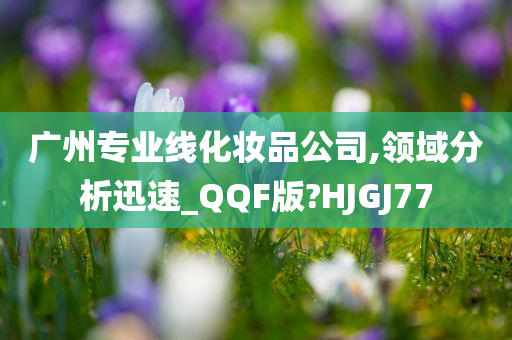 广州专业线化妆品公司,领域分析迅速_QQF版?HJGJ77