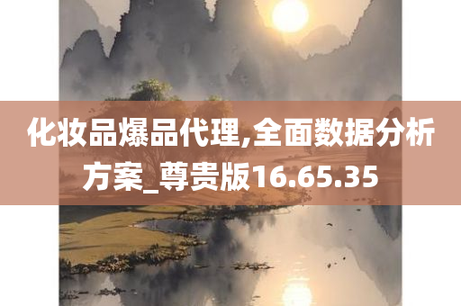 化妆品爆品代理,全面数据分析方案_尊贵版16.65.35