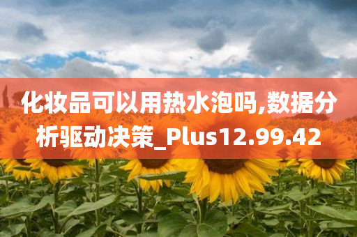 化妆品可以用热水泡吗,数据分析驱动决策_Plus12.99.42