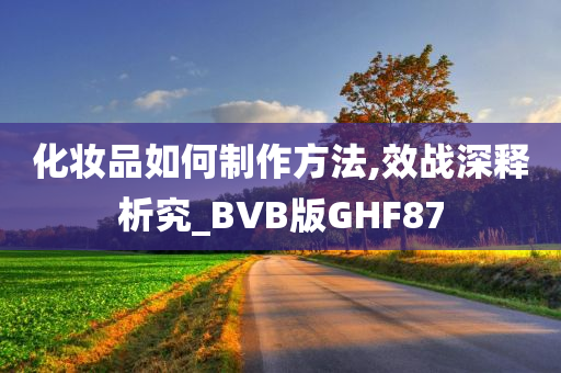 化妆品如何制作方法,效战深释析究_BVB版GHF87