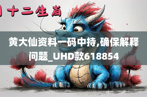 黄大仙资料一码中持,确保解释问题_UHD款618854