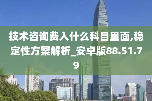 技术咨询费入什么科目里面,稳定性方案解析_安卓版88.51.79