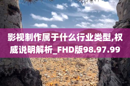 影视制作属于什么行业类型,权威说明解析_FHD版98.97.99