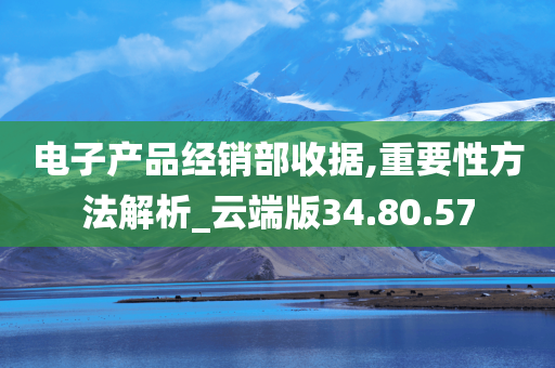 电子产品经销部收据,重要性方法解析_云端版34.80.57