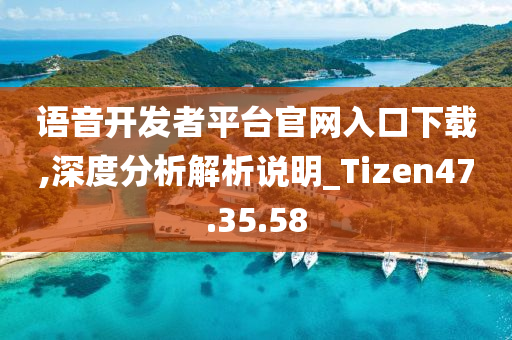 语音开发者平台官网入口下载,深度分析解析说明_Tizen47.35.58