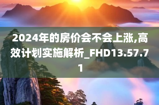 2024年的房价会不会上涨,高效计划实施解析_FHD13.57.71