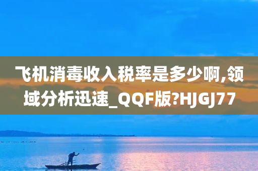 飞机消毒收入税率是多少啊,领域分析迅速_QQF版?HJGJ77