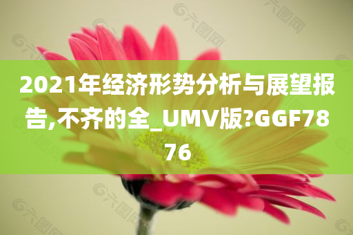 2021年经济形势分析与展望报告,不齐的全_UMV版?GGF7876