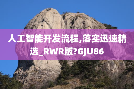 人工智能开发流程,落实迅速精选_RWR版?GJU86