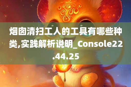 烟囱清扫工人的工具有哪些种类,实践解析说明_Console22.44.25