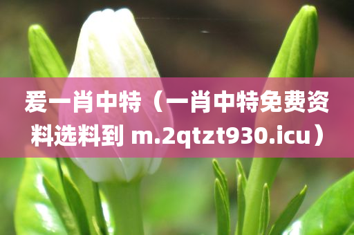 爰一肖中特（一肖中特免费资料选料到 m.2qtzt930.icu）