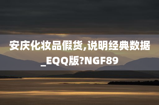 安庆化妆品假货,说明经典数据_EQQ版?NGF89