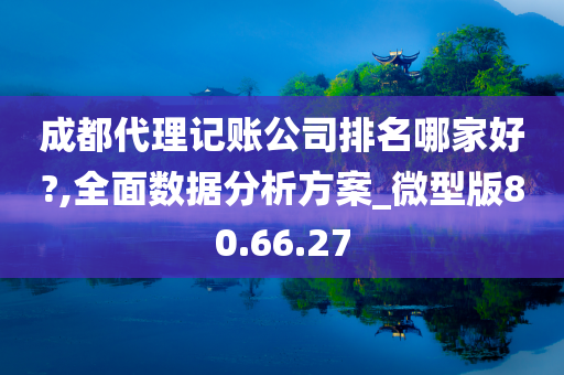 成都代理记账公司排名哪家好?,全面数据分析方案_微型版80.66.27