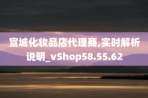 宣城化妆品店代理商,实时解析说明_vShop58.55.62