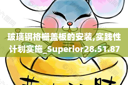 玻璃钢格栅盖板的安装,实践性计划实施_Superior28.51.87