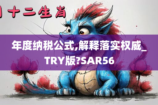 年度纳税公式,解释落实权威_TRY版?SAR56