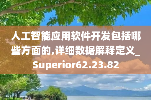 人工智能应用软件开发包括哪些方面的,详细数据解释定义_Superior62.23.82