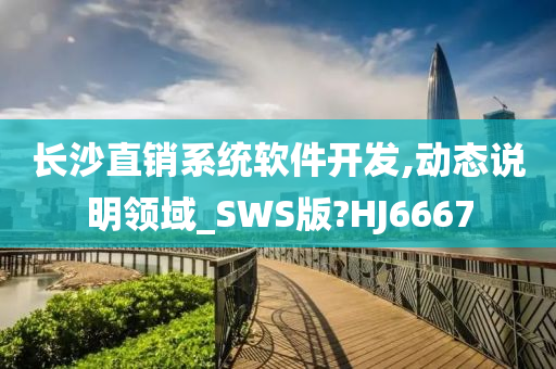 长沙直销系统软件开发,动态说明领域_SWS版?HJ6667