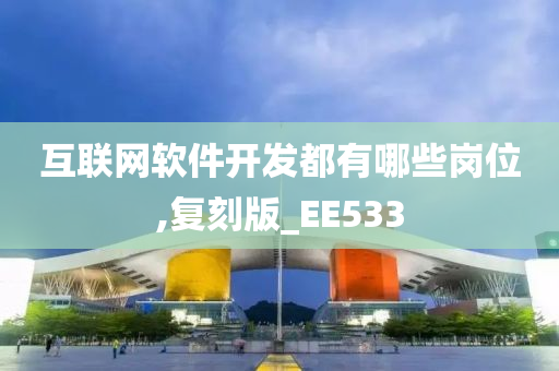 互联网软件开发都有哪些岗位,复刻版_EE533