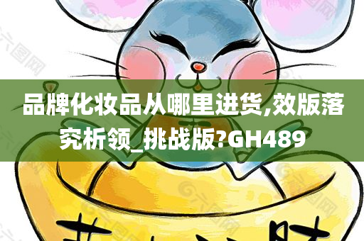 品牌化妆品从哪里进货,效版落究析领_挑战版?GH489