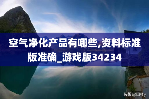 空气净化产品有哪些,资料标准版准确_游戏版34234