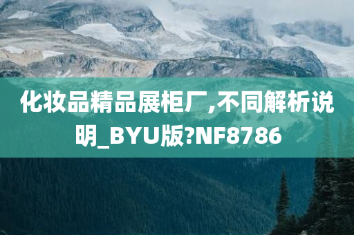 化妆品精品展柜厂,不同解析说明_BYU版?NF8786