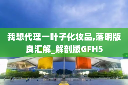 我想代理一叶子化妆品,落明版良汇解_解剖版GFH5