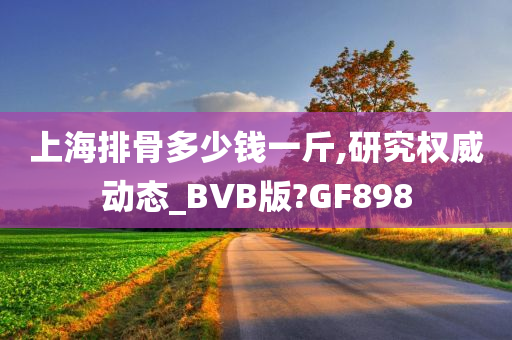 上海排骨多少钱一斤,研究权威动态_BVB版?GF898