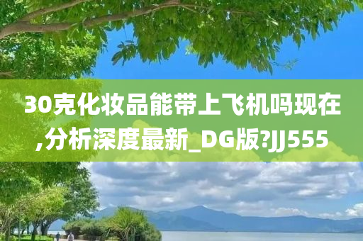 30克化妆品能带上飞机吗现在,分析深度最新_DG版?JJ555