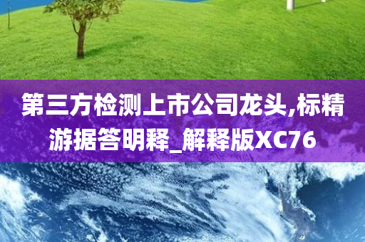 第三方检测上市公司龙头,标精游据答明释_解释版XC76