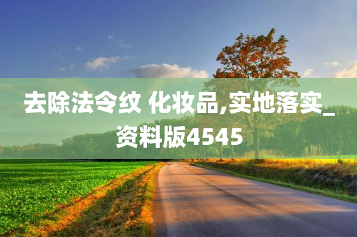 去除法令纹 化妆品,实地落实_资料版4545