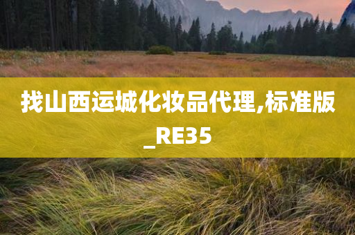 找山西运城化妆品代理,标准版_RE35