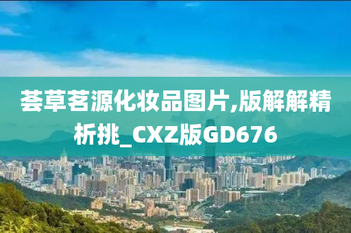 荟草茗源化妆品图片,版解解精析挑_CXZ版GD676