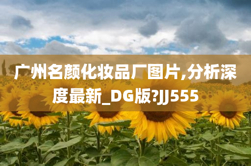 广州名颜化妆品厂图片,分析深度最新_DG版?JJ555