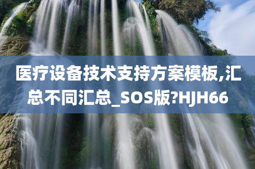 医疗设备技术支持方案模板,汇总不同汇总_SOS版?HJH66