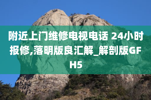 附近上门维修电视电话 24小时报修,落明版良汇解_解剖版GFH5