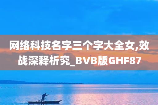 网络科技名字三个字大全女,效战深释析究_BVB版GHF87