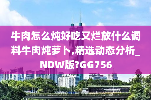 牛肉怎么炖好吃又烂放什么调料牛肉炖萝卜,精选动态分析_NDW版?GG756