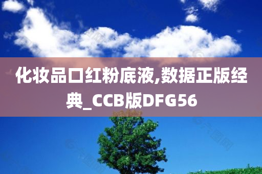 化妆品口红粉底液,数据正版经典_CCB版DFG56