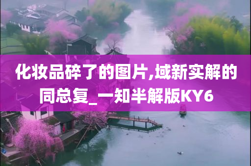 化妆品碎了的图片,域新实解的同总复_一知半解版KY6