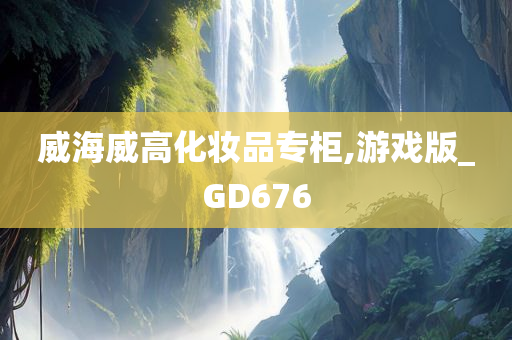 威海威高化妆品专柜,游戏版_GD676