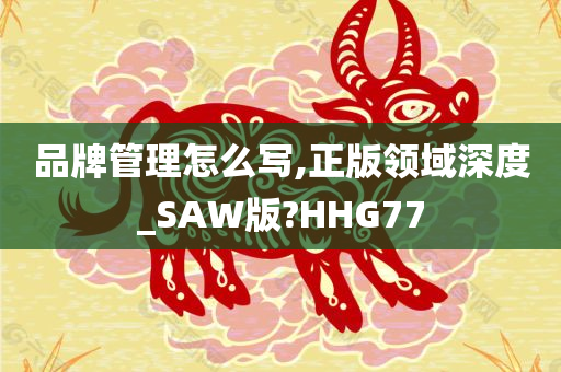 品牌管理怎么写,正版领域深度_SAW版?HHG77