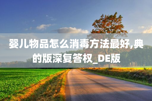 婴儿物品怎么消毒方法最好,典的版深复答权_DE版