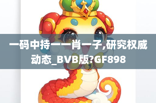 一码中持一一肖一子,研究权威动态_BVB版?GF898